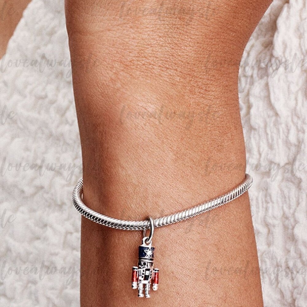 Pandora Moveable Nutcracker Dangle Charm - image 5